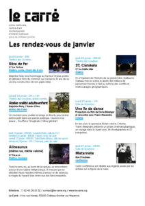 Le_Carre_Programme_janvier_2026