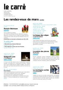 Le_Carre_Programme_mars_20262