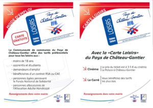 Carte loisirs